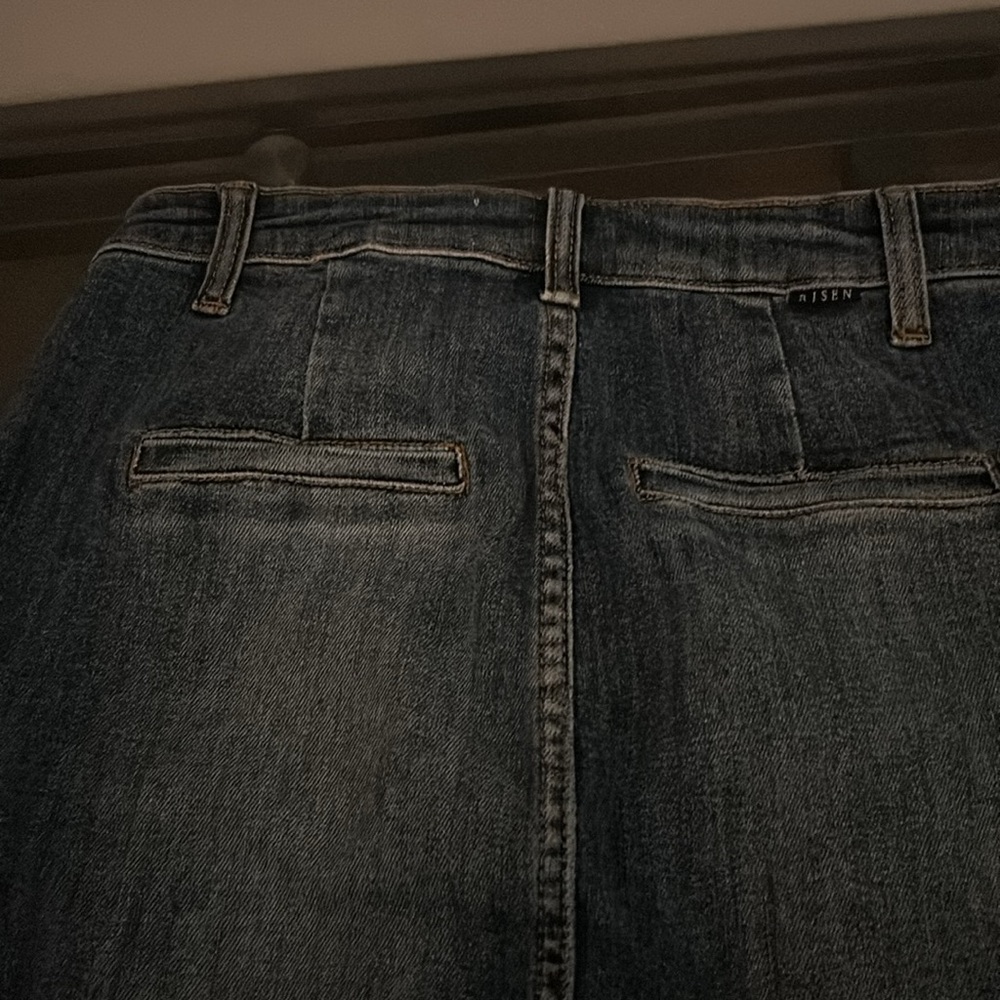 Size Medium Risen Denim Skirt - image 4